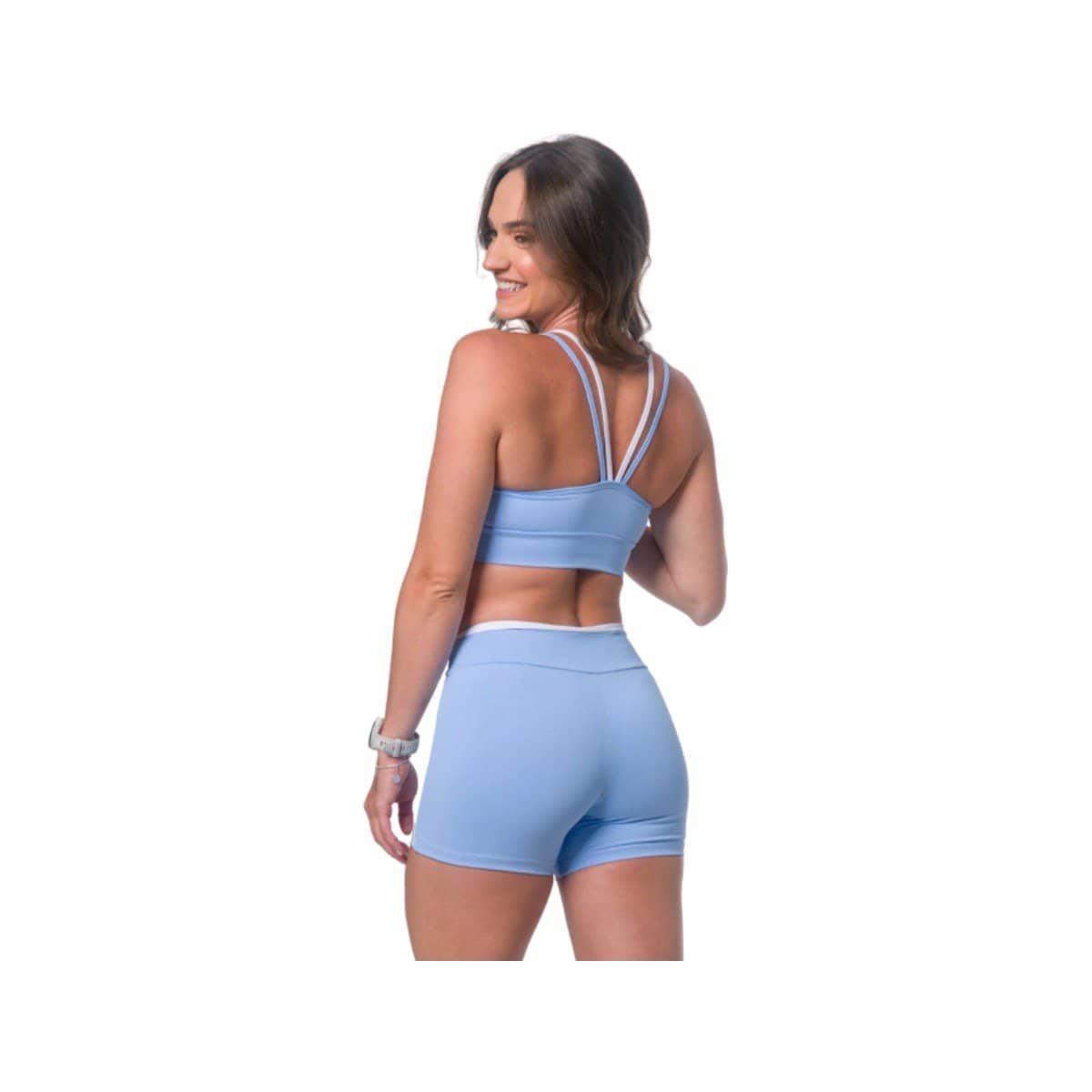 SHORTS AZUL SERENITY C/ VIES