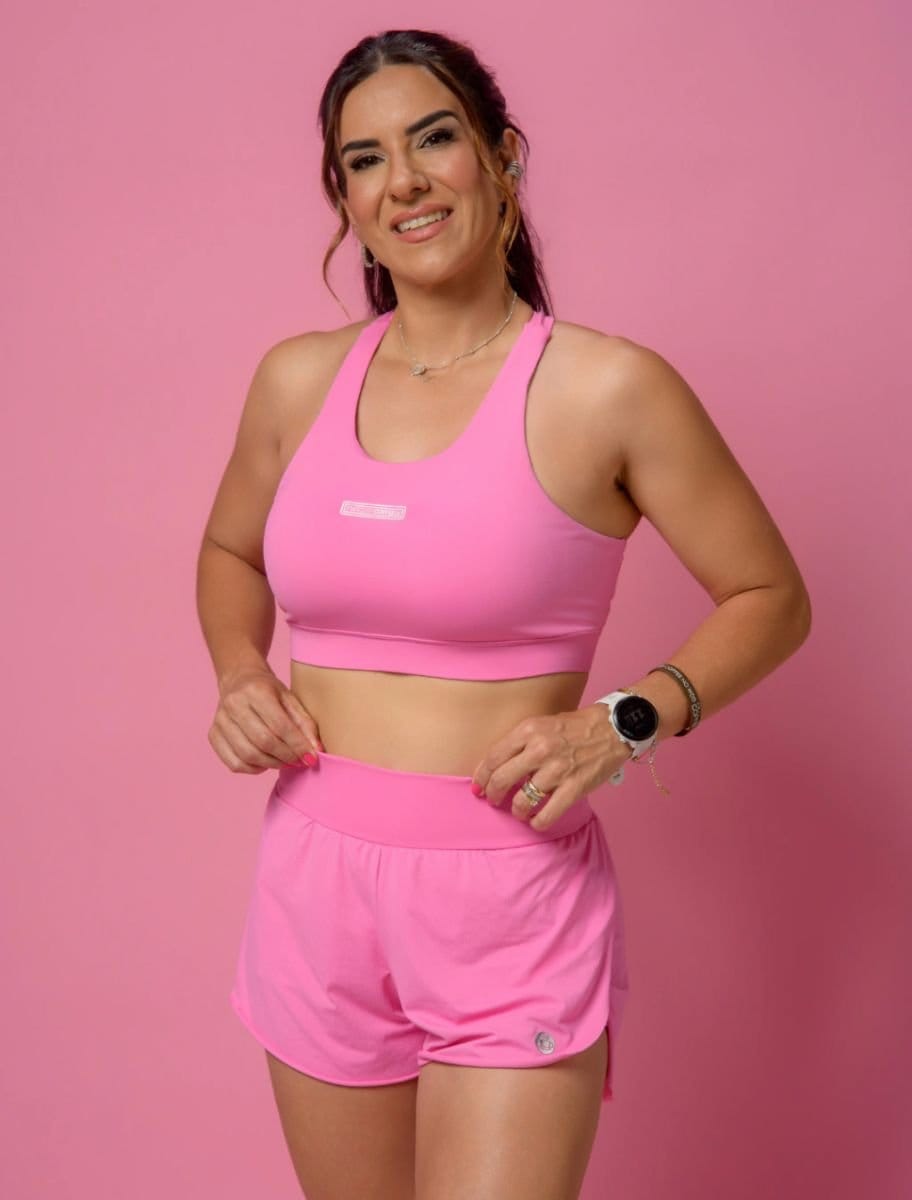 SHORTS FLOW ROSA MILKSHAKE - Foto 1