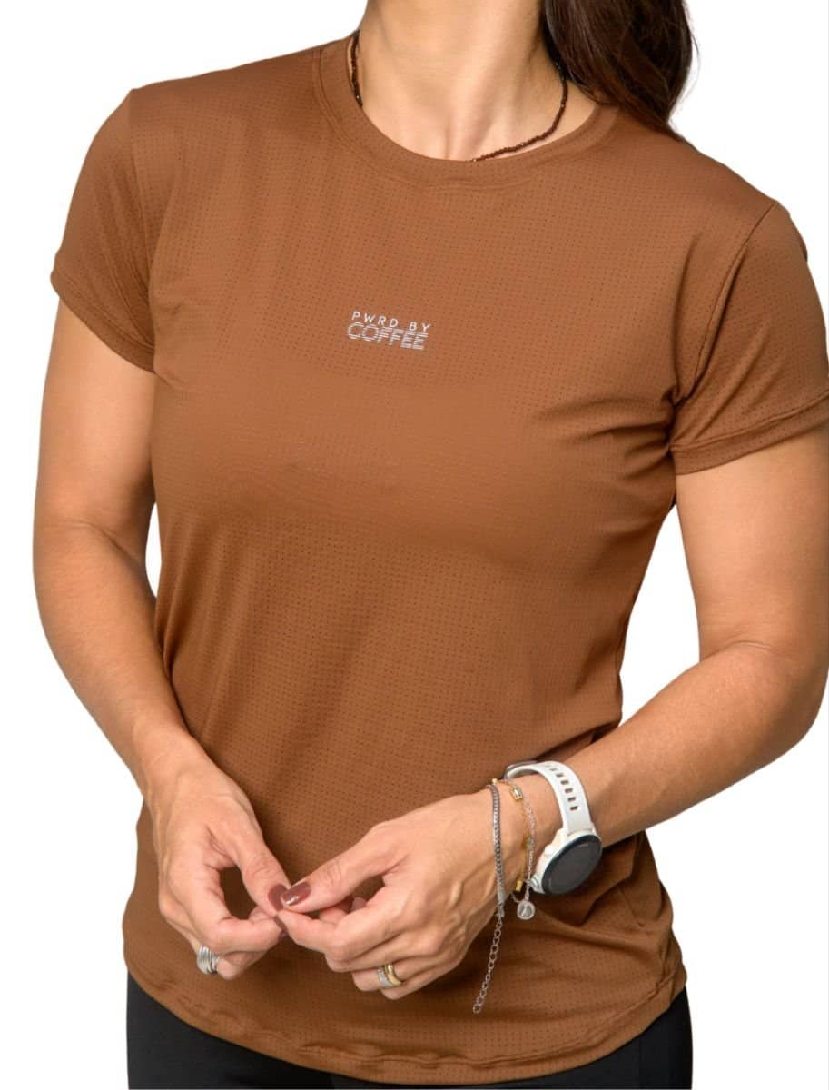 CAMISETA BABYLOOK BROWNIE C/PRATA