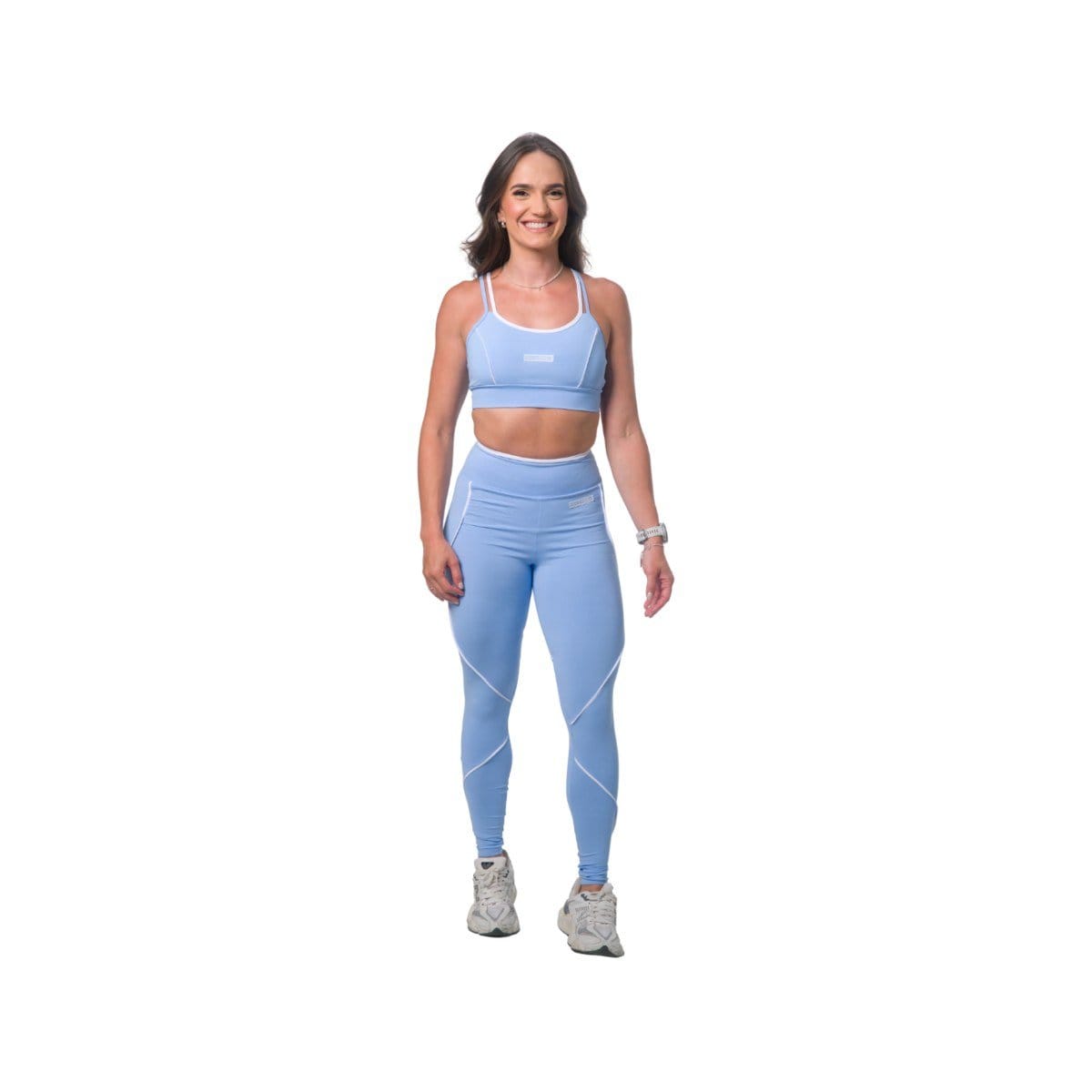 LEGGING C/ VIÉS AZUL SERENITY - Foto 2