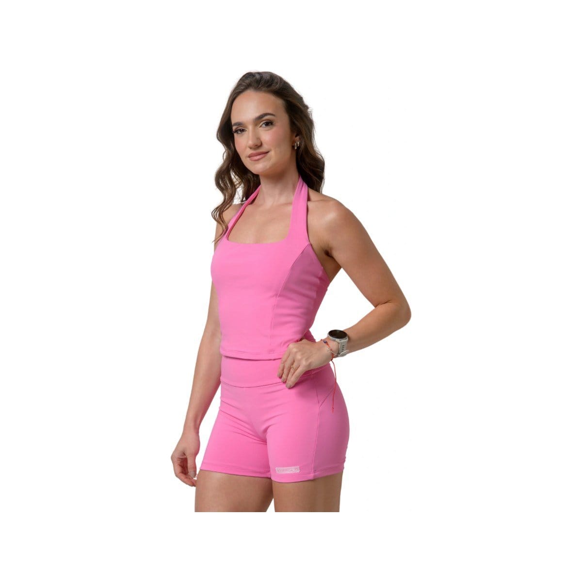 CROPPED FRENTE ÚNICA ROSA MILKSHAKE - Foto 1
