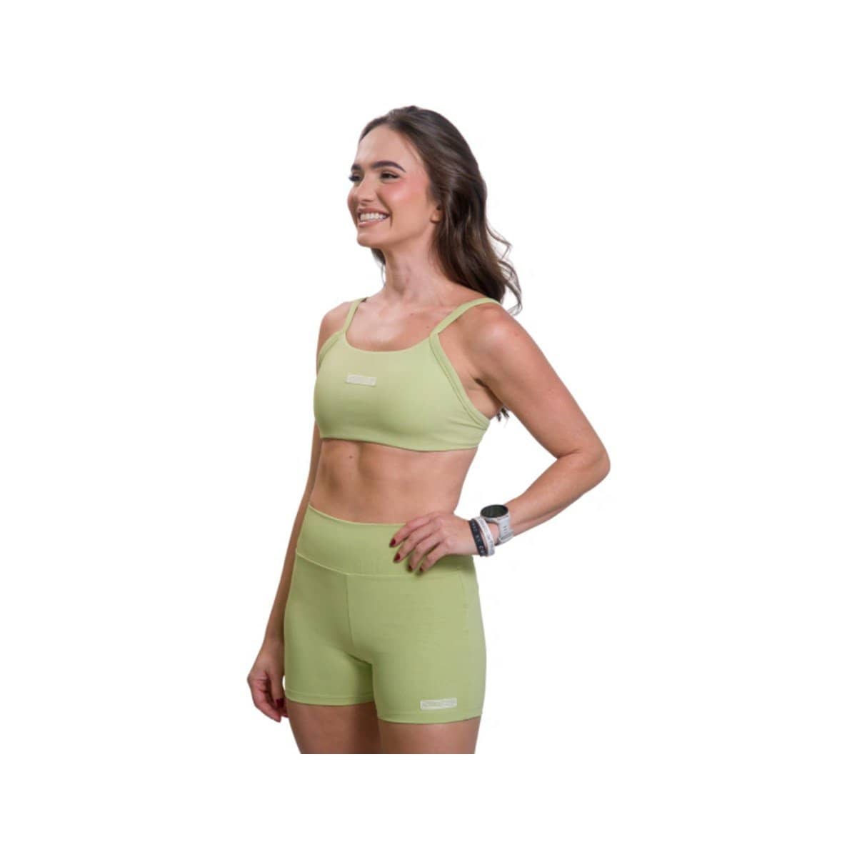SHORTS EMPINA BUMBUM PISTACHE