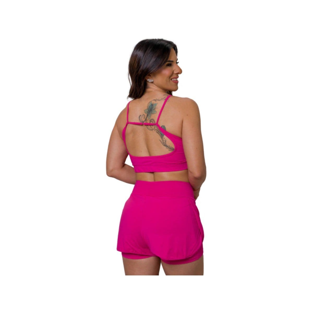 SHORTS RUNNING ROSA SALVIA - Foto 2