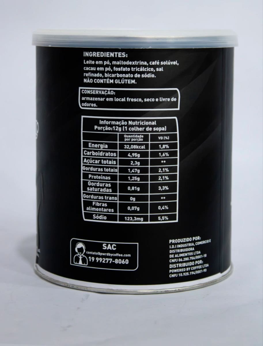 CAPPUCCINO POTE S/AÇUCAR TRADICIONAL 350G - Foto 3