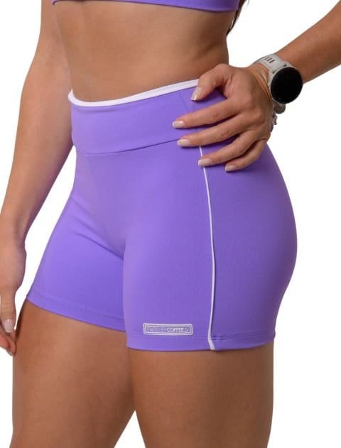 SHORTS COM VIES LAVANDA - Foto 2