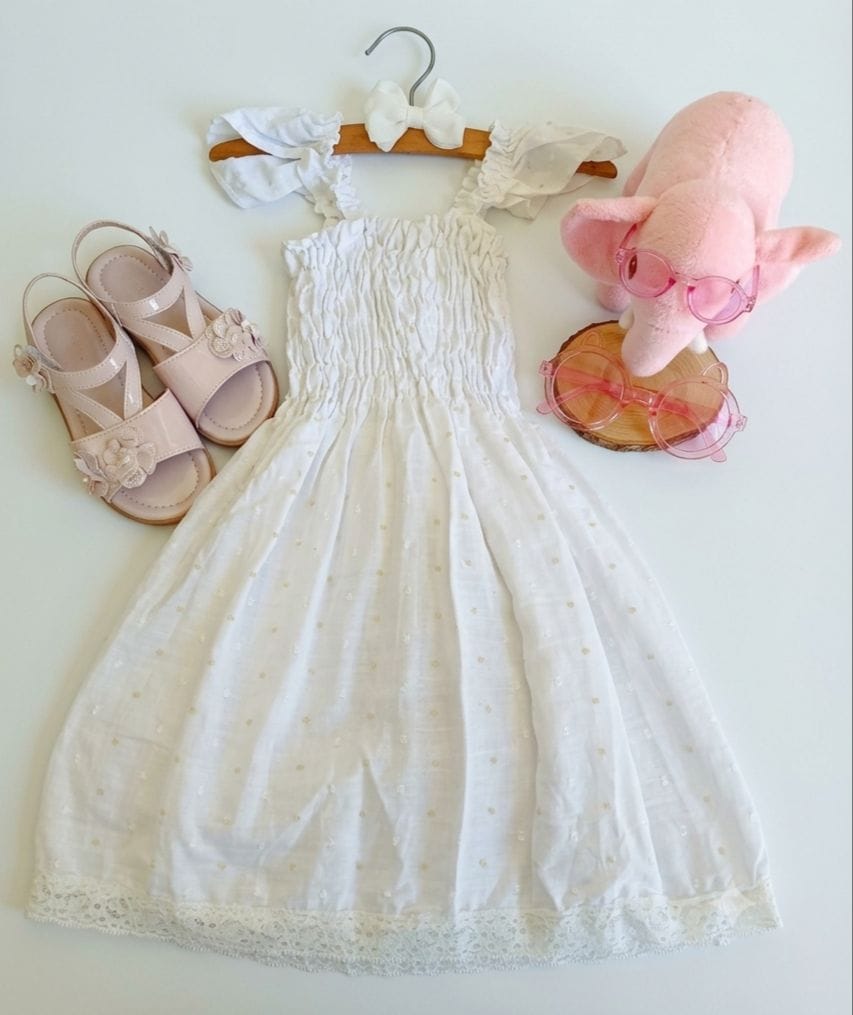 Vestido branco - Foto 1