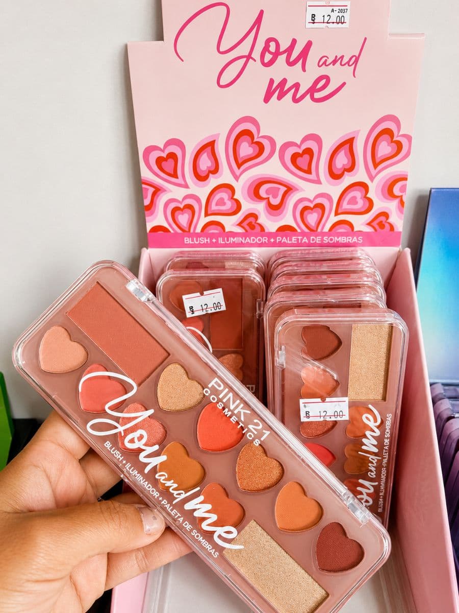 Paleta de sombra pink 21