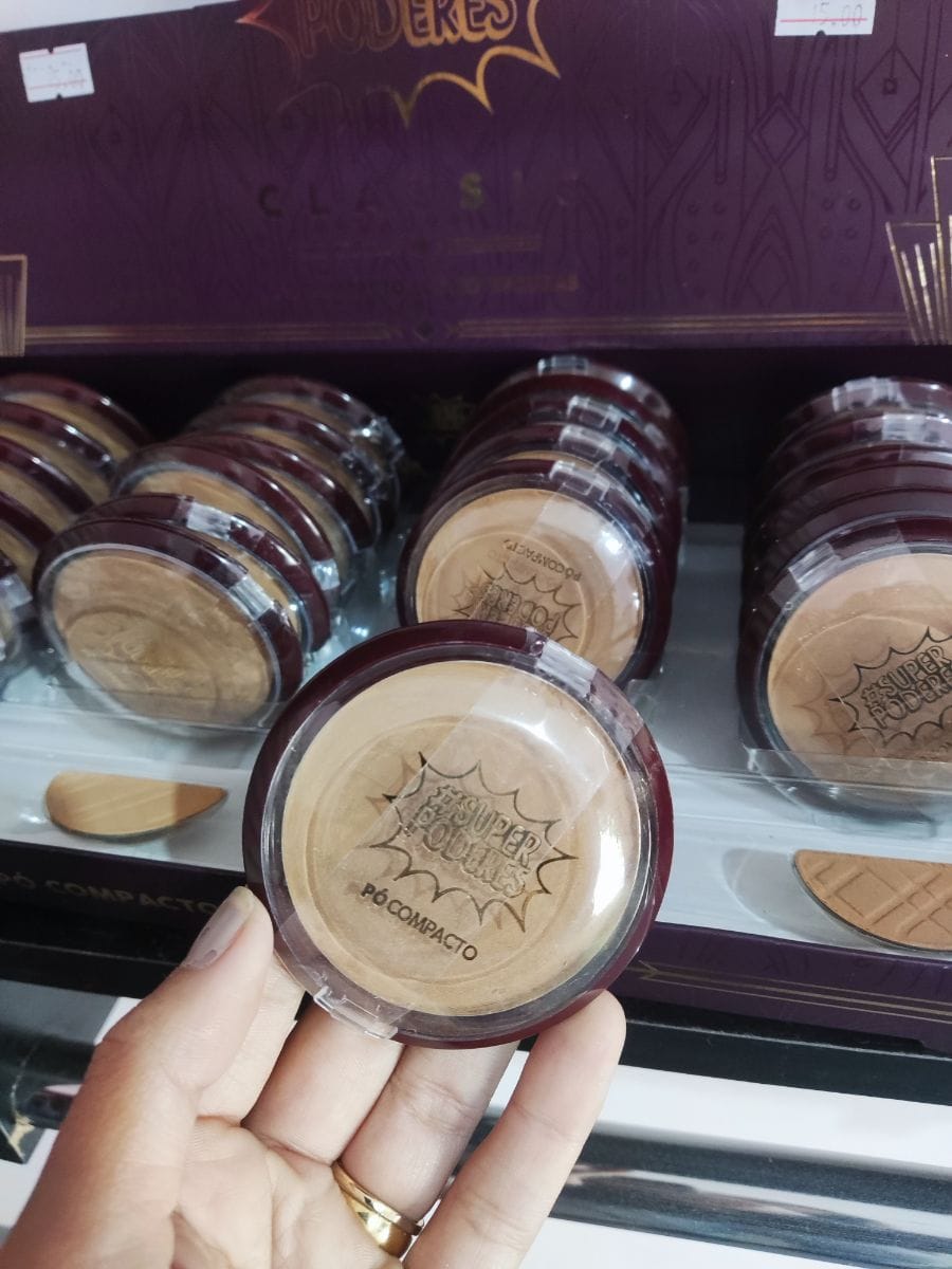Pó super poder e ASU 15,00 Pó Compacto vegano febella e vivai - Foto 3