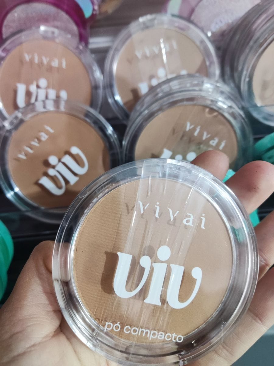 Pó super poder e ASU 15,00 Pó Compacto vegano febella e vivai - Foto 2