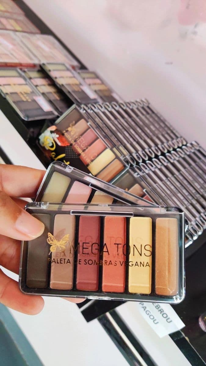 Paleta de sombra 6 cores
