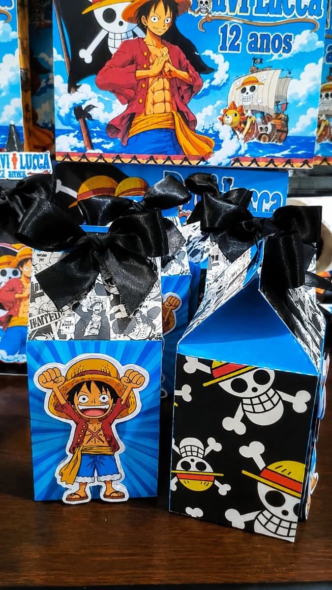 Kit caixas Personalizadas One Piece - Foto 1