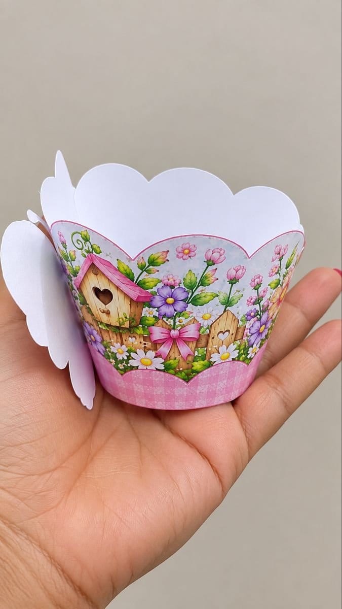 Saia para Cupcake + topper (20 unidades) - Foto 3