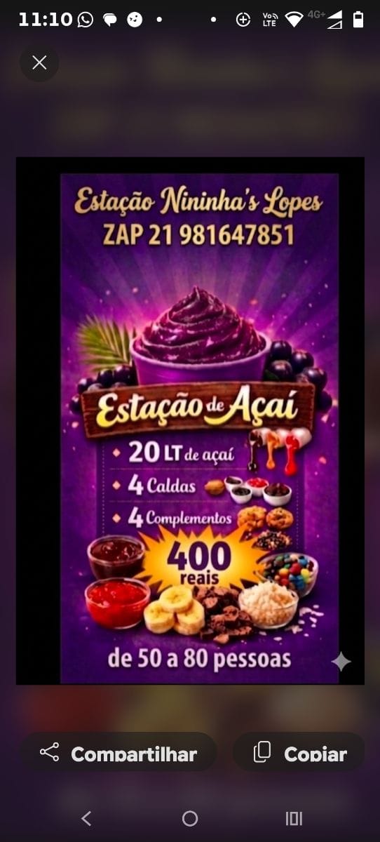 Estação Gourmet de açaí - Foto 3
