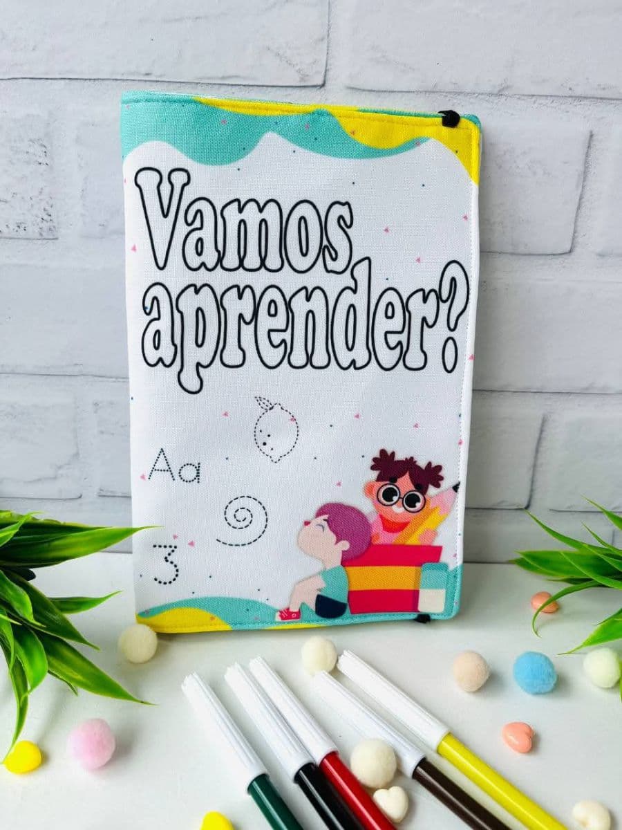 Livro pinte e lave
