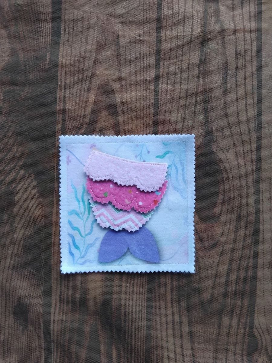Kit Mini card sereia - Foto 3