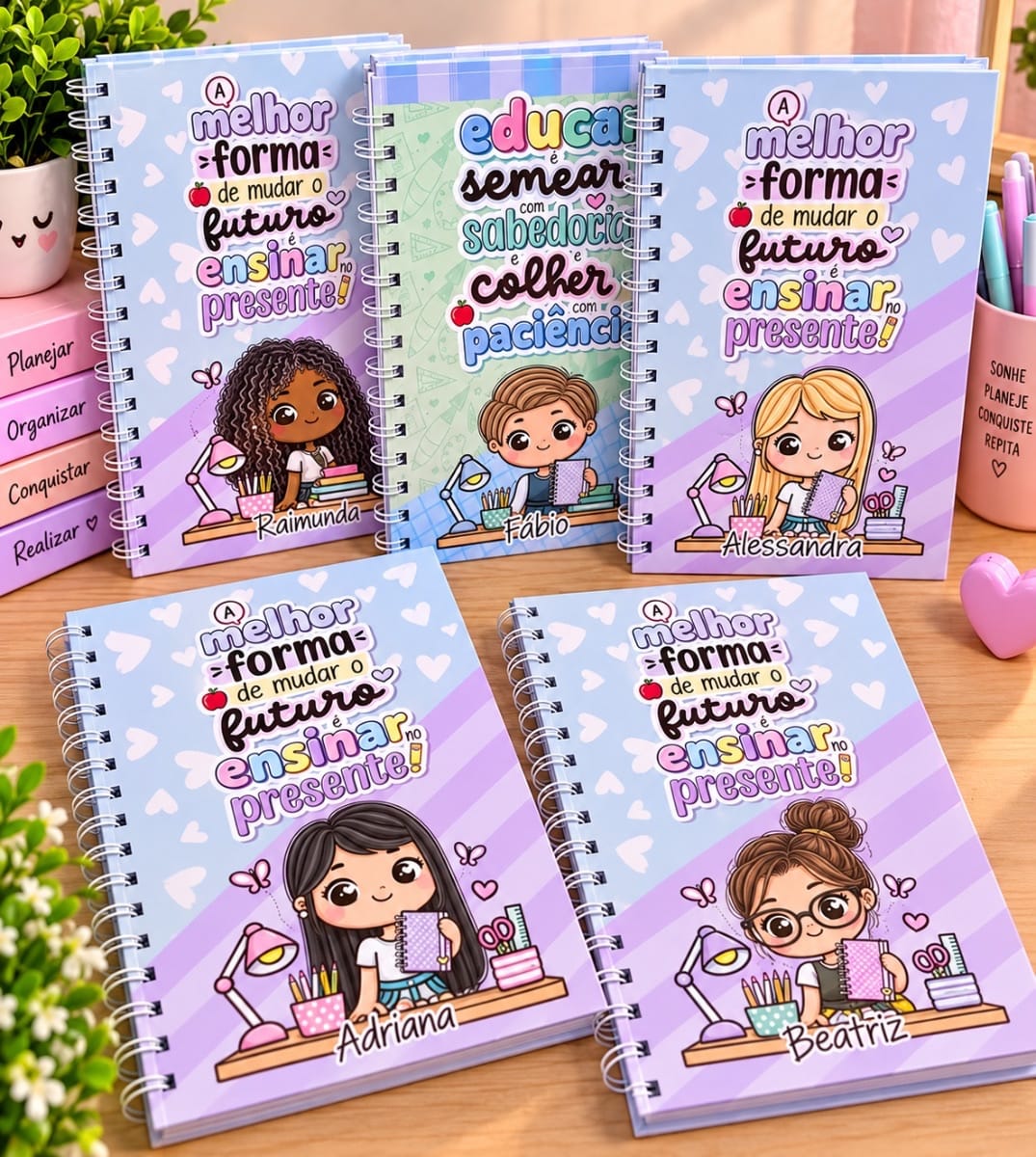 Agenda personalizada professores 90 páginas - Foto 3