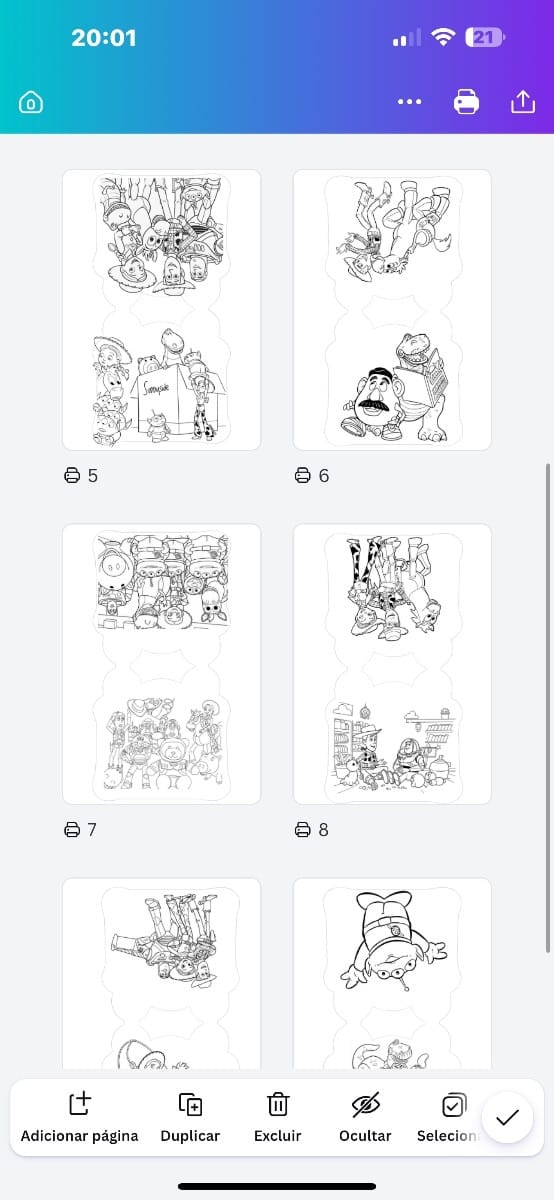 Livro colorir LiLipad toy story - Foto 5