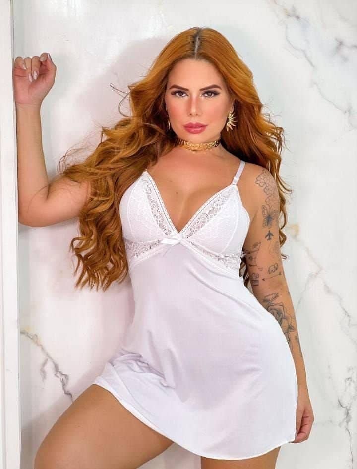 Camisola sensual branca