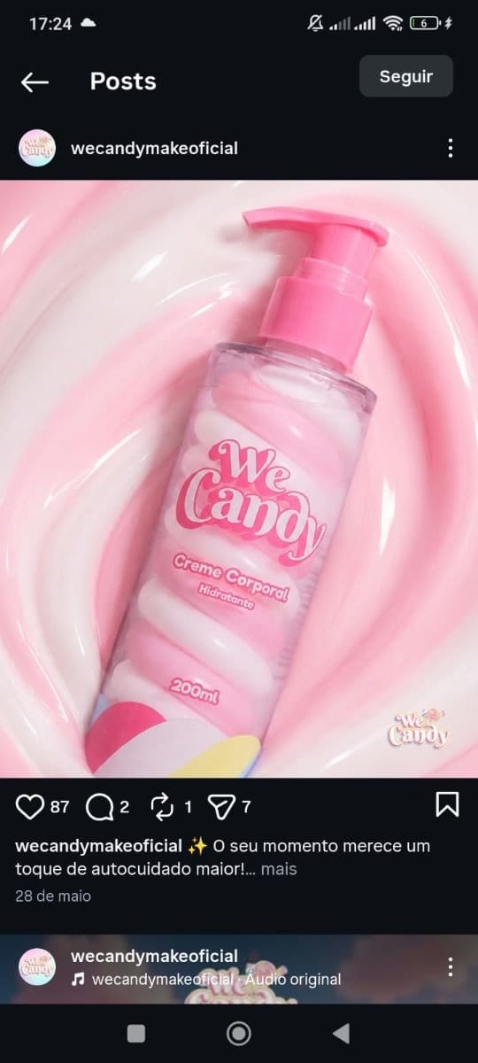 Hidratante we candy 🩷 - Foto 2