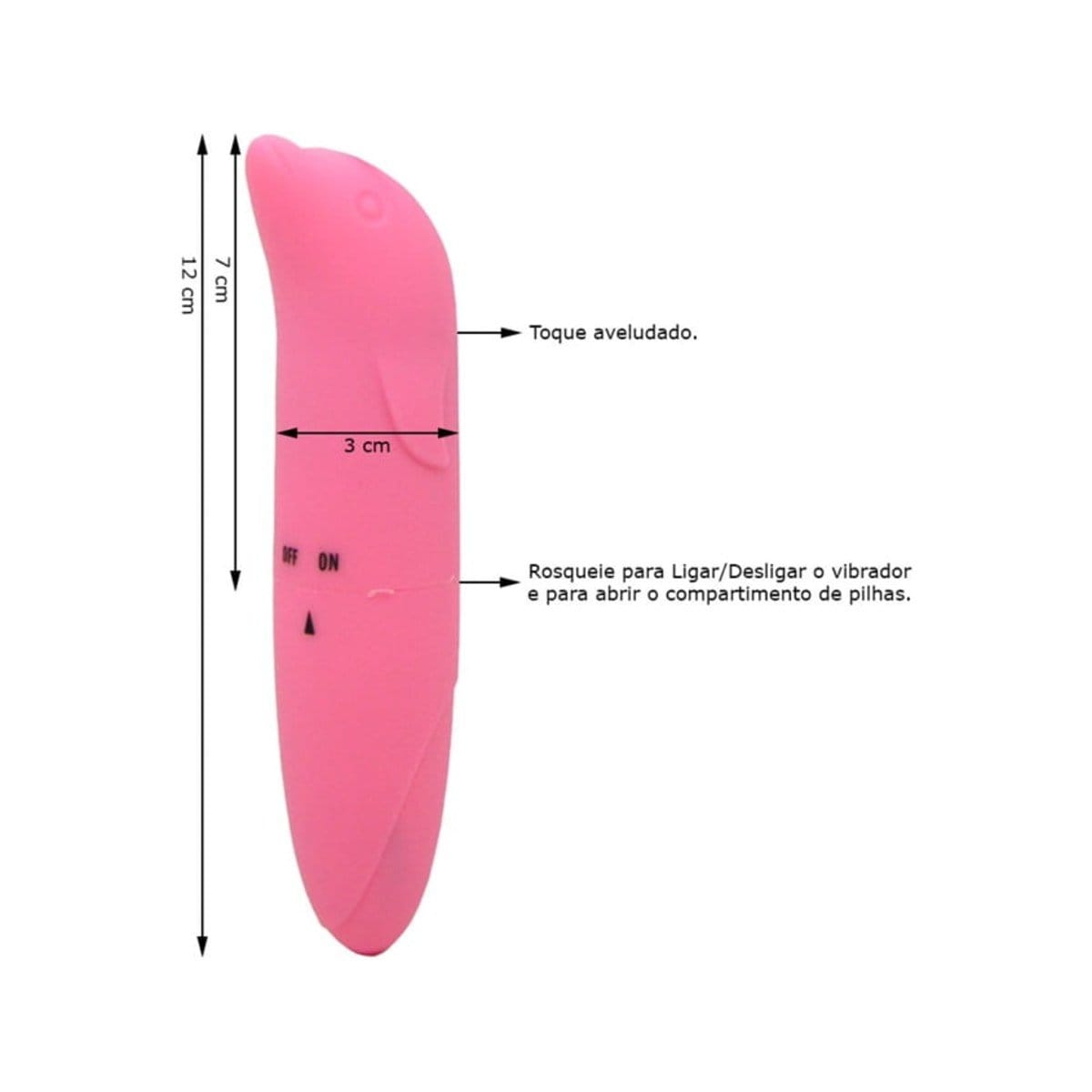 Vibrador golfinho - Foto 2