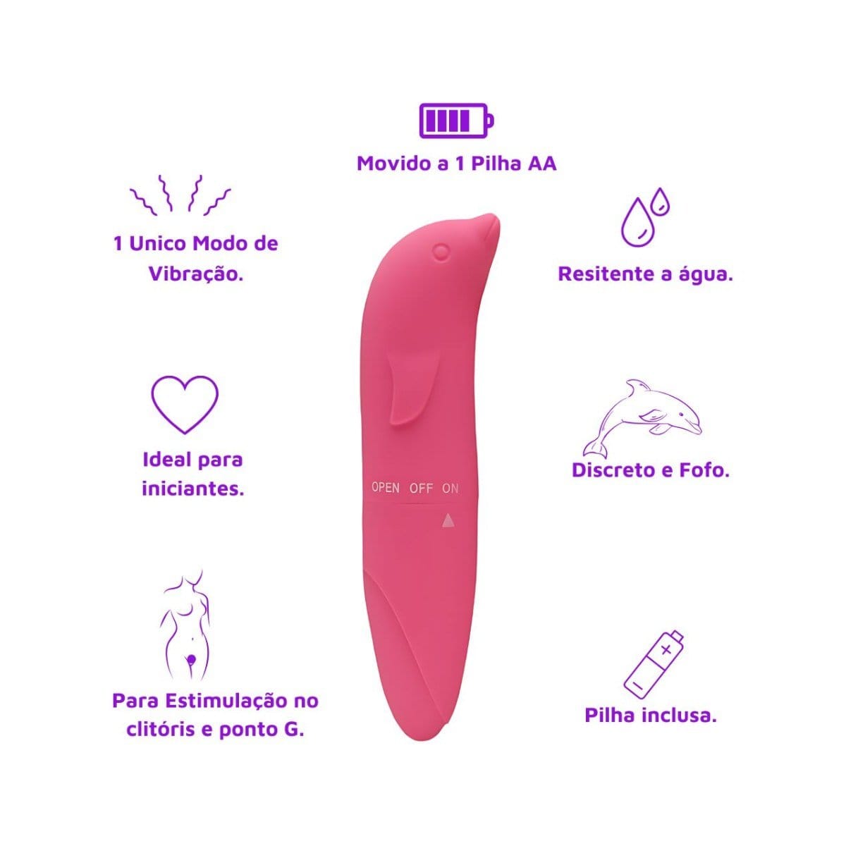 Vibrador golfinho - Foto 4