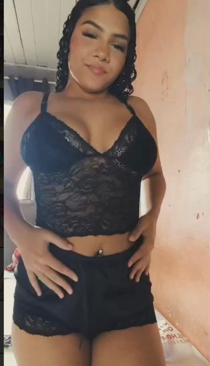 Baby Doll cetim preto - Foto 1