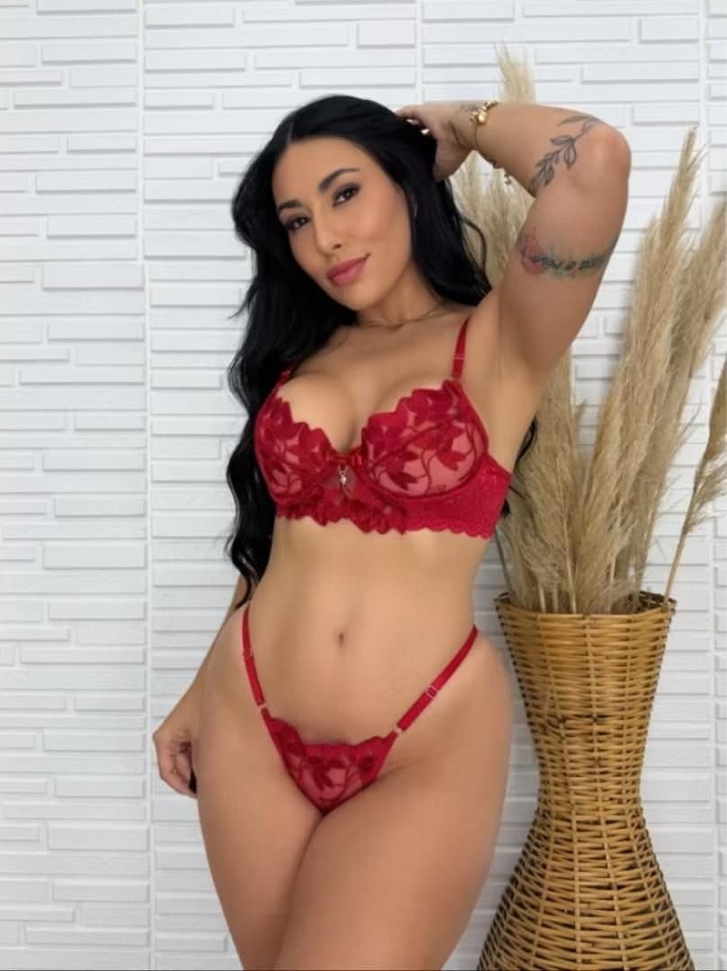 Lingerie sedução vermelha 🔥 - Foto 1