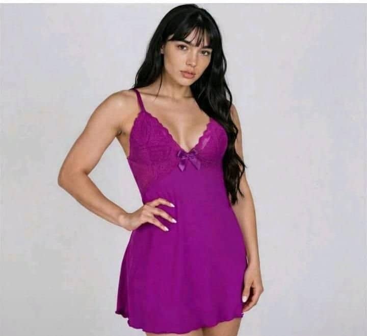 Camisola sensual roxa