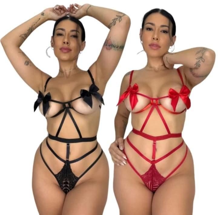 Lingerie tentação vermelho 🔥 - Foto 2