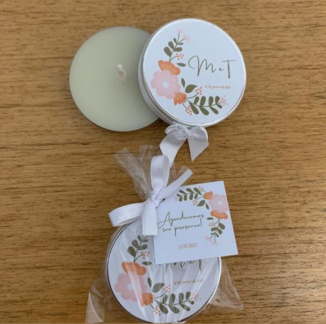 Mini velas Aromáticas Latinha - Foto 2