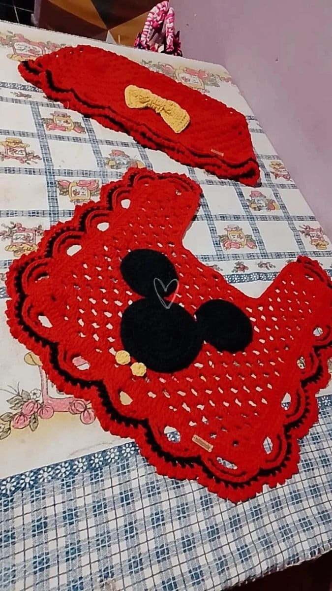 Kit de banheiro da Minnie - Foto 1