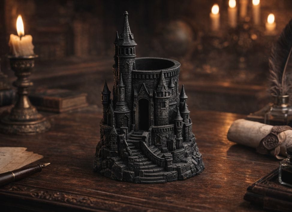 🏰 Porta Canetas Hogwarts - Foto 2