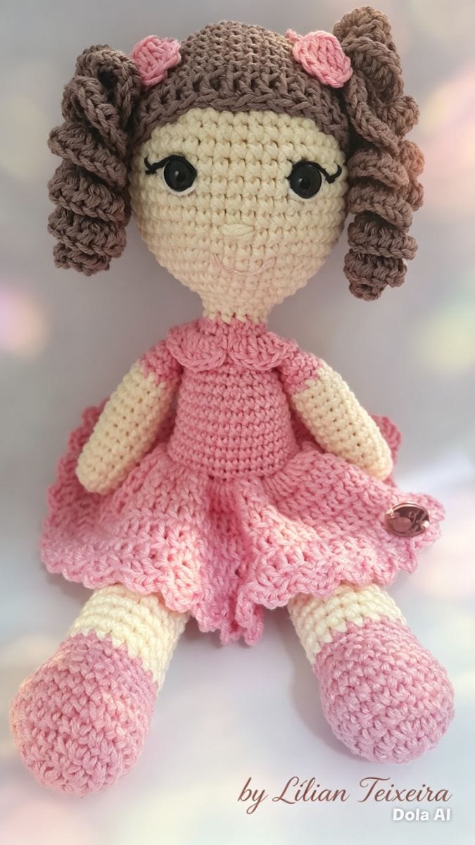 Boneca amigurumi - Foto 1