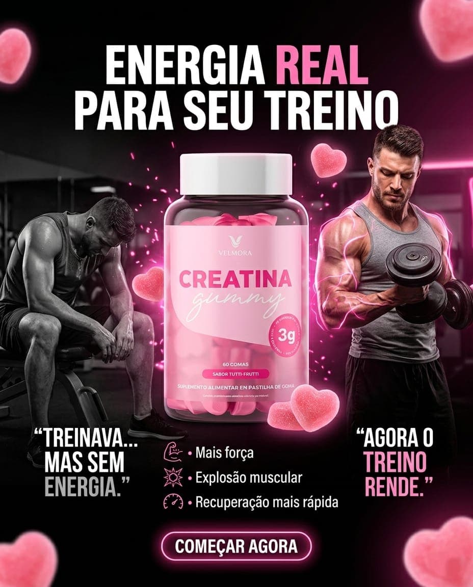 Creatina em Gomas