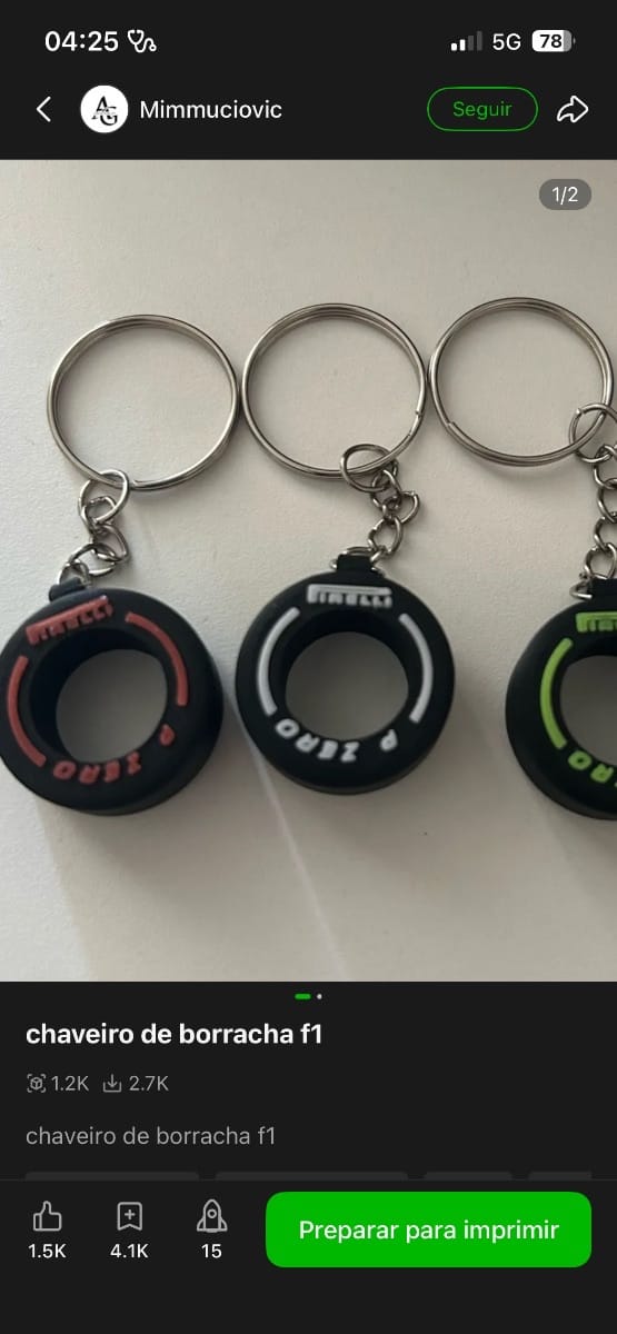 Chaveiros Personalizados - Foto 1