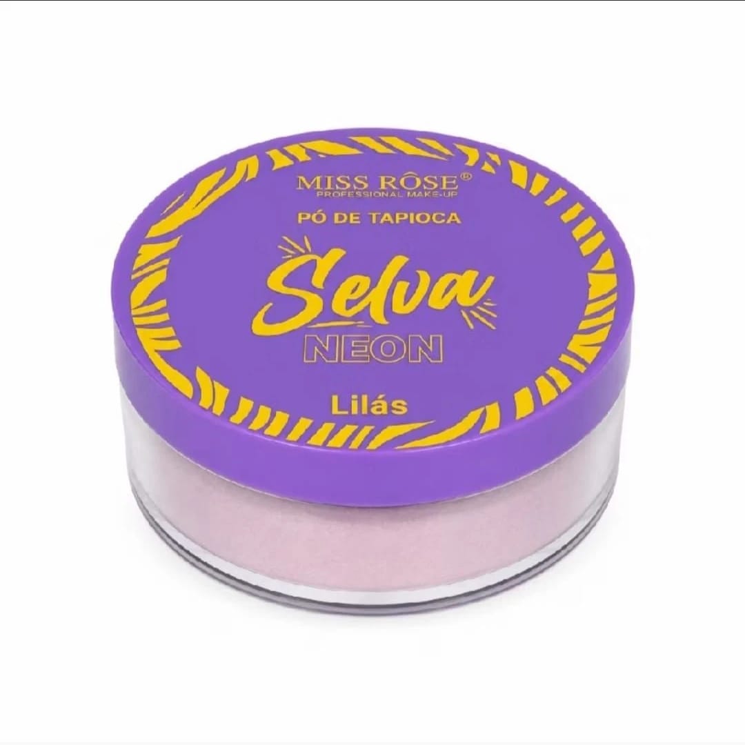 Pó de Tapioca Selva Neon Lilás - Foto 1