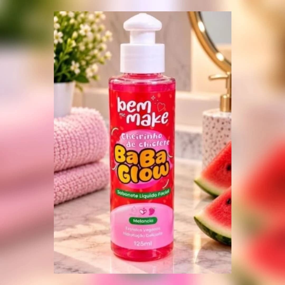 Sabonete líquido BABA GLOW Melancia