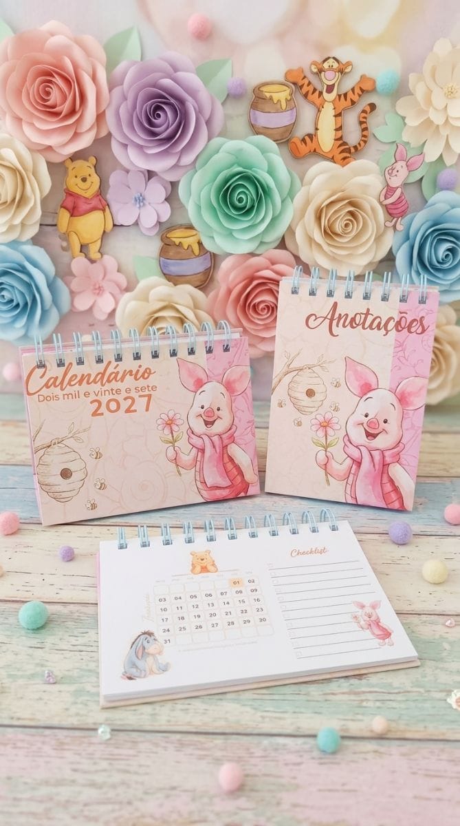 Bloquinho e Calendário 2027 - Foto 3