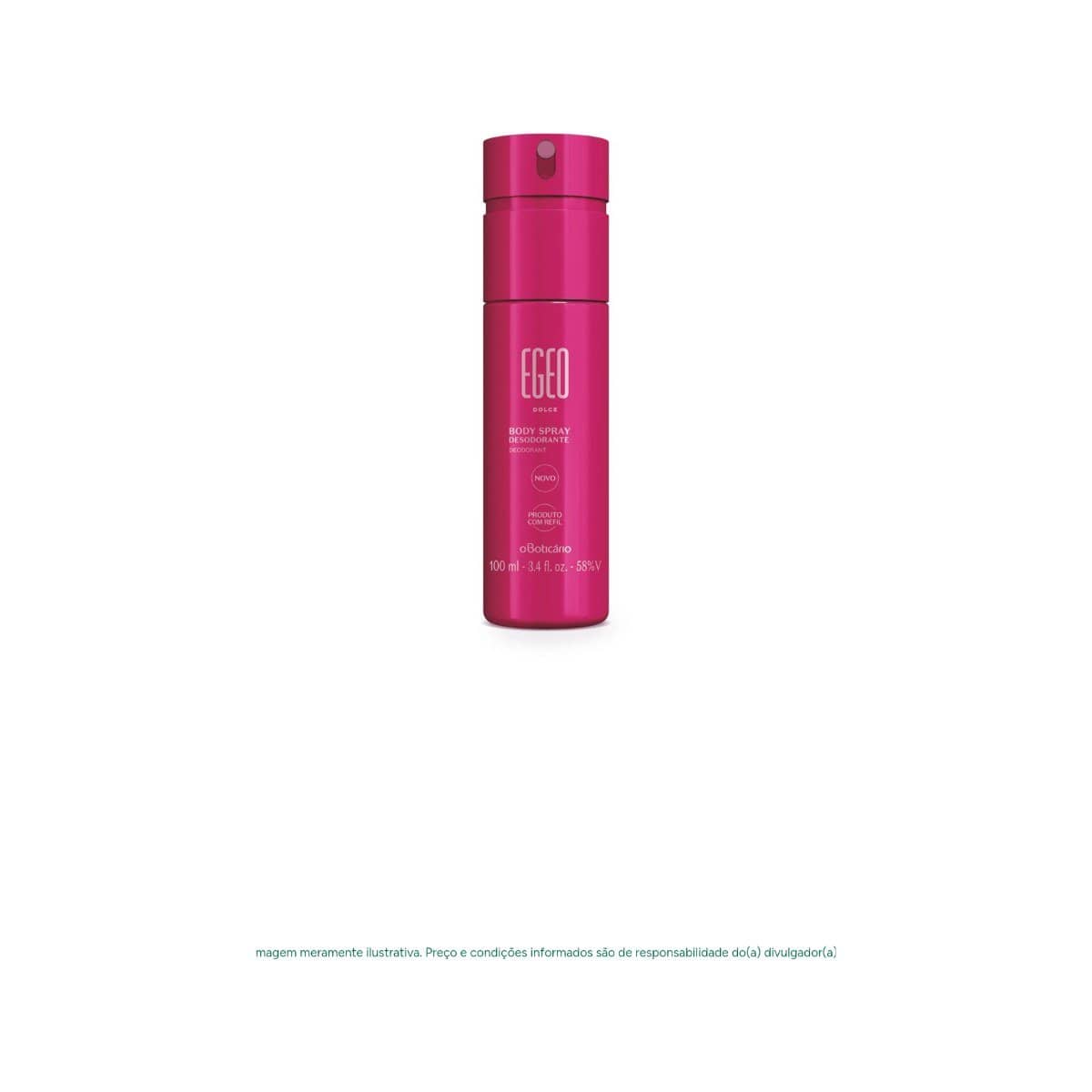 Body Spray Egeo Dulce
