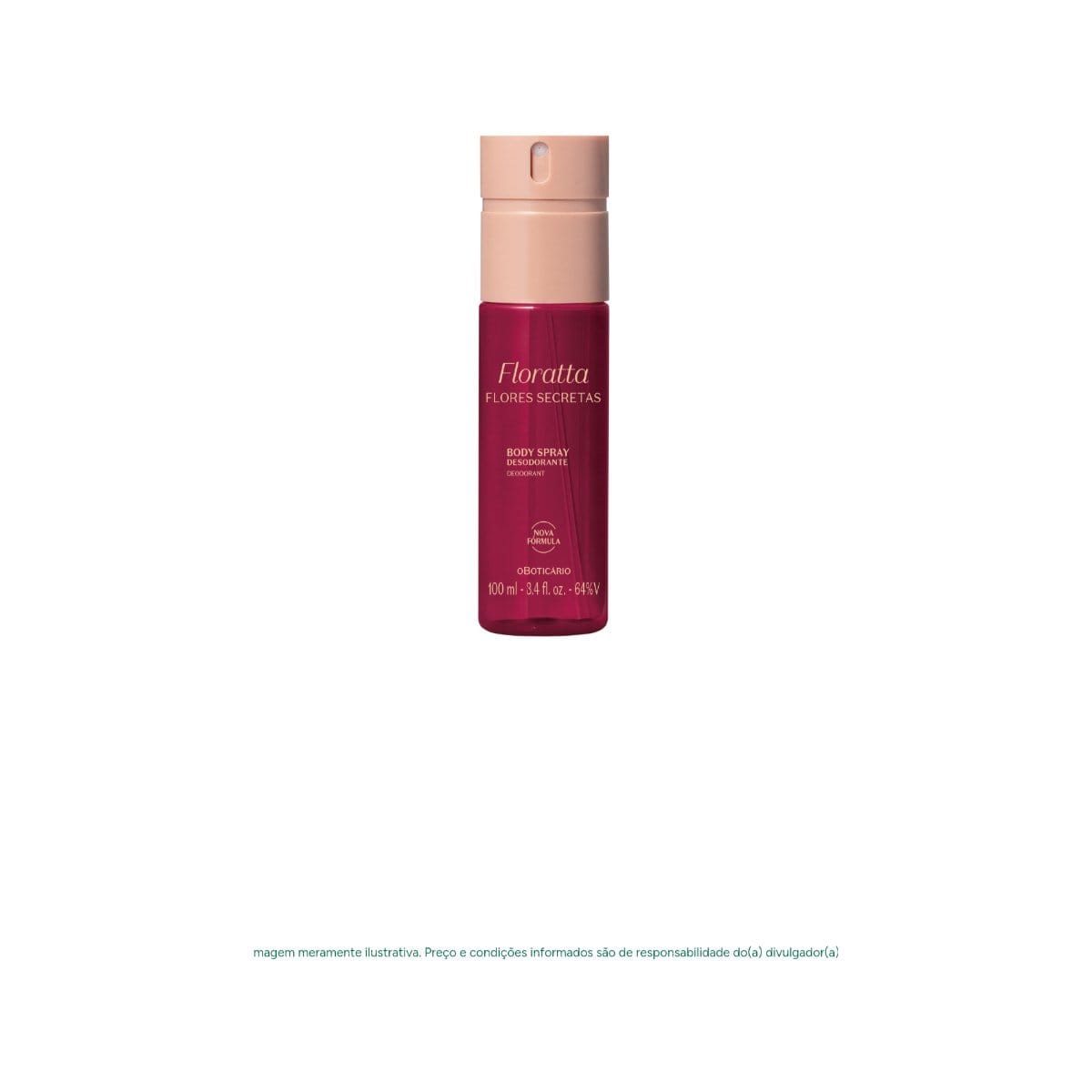 Body Spray Floratta Flores Secreta - Foto 1