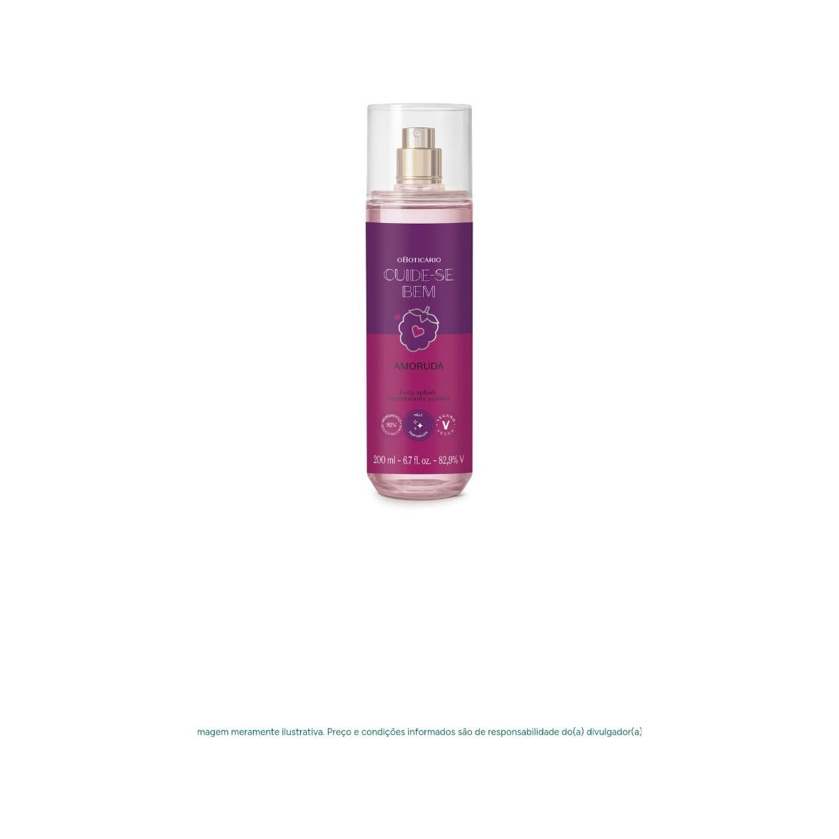 Body Splash Amoruda - Foto 1