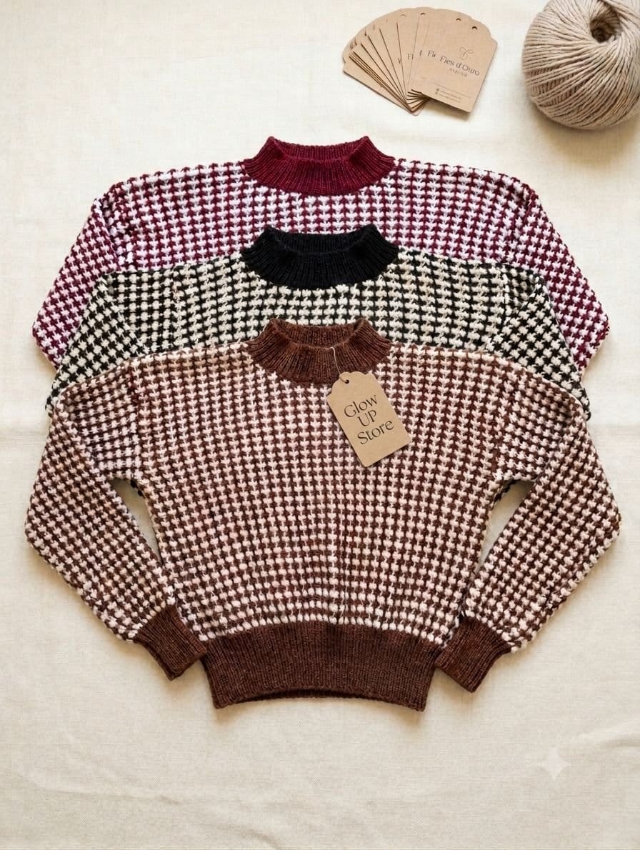 Blusa tricot pipoca - Foto 1