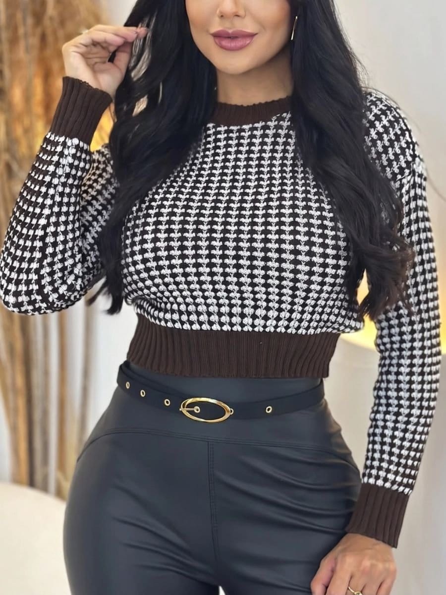 Blusa tricot pipoca - Foto 3
