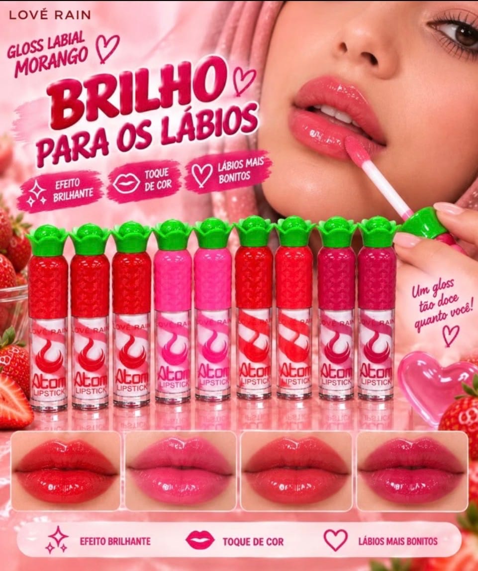 Lip gloss morango - Foto 2