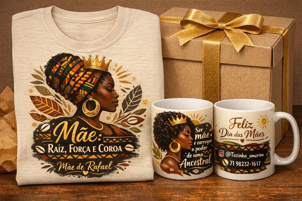 Conjunto blusa e caneca - Foto 2