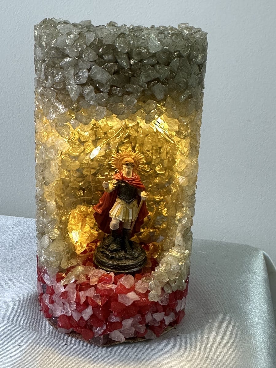 Oratório luminária Santo Expedito - Foto 1