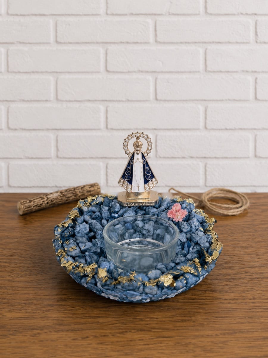 Porta velas oratório nossa senhora Aparecida - Foto 1