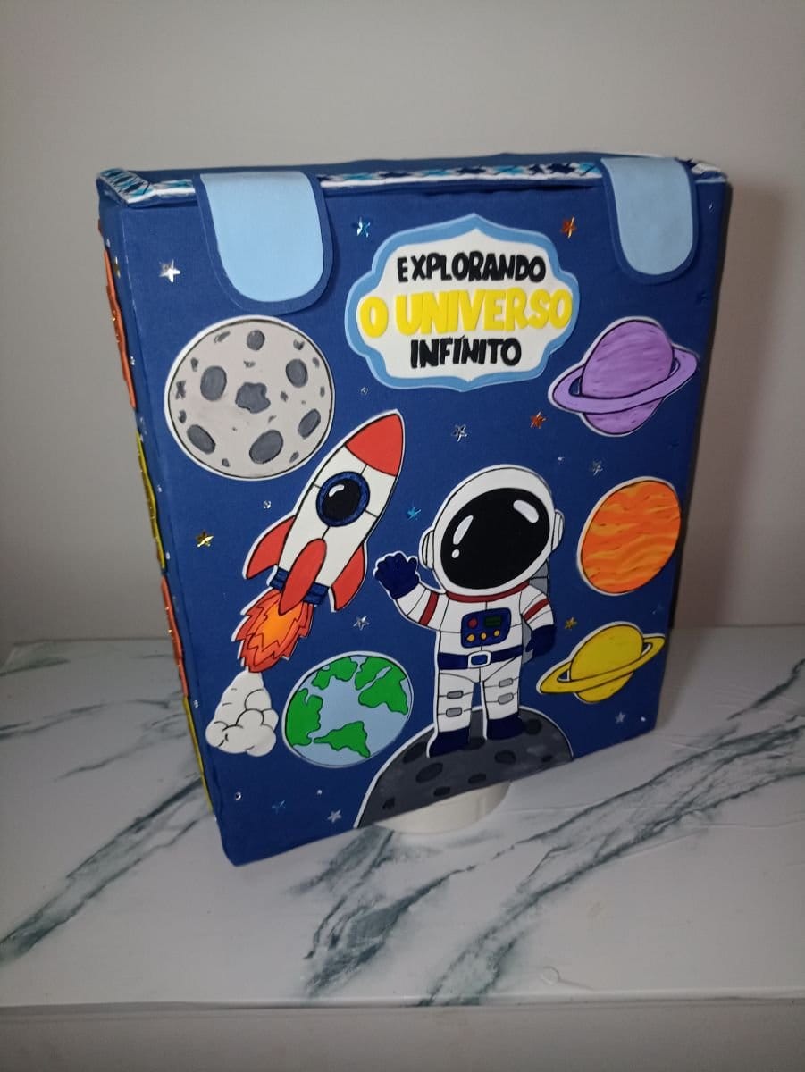 MOCHILA MALUCA "ASTRONAUTA" - Foto 6