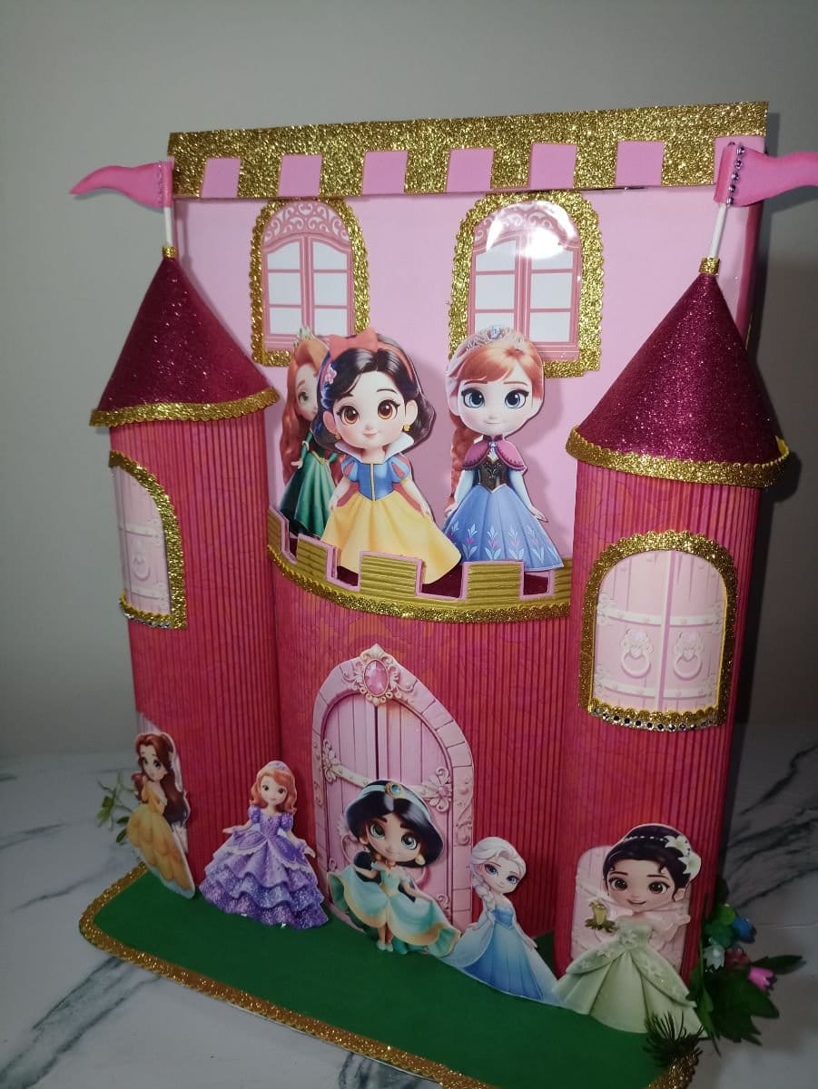 MOCHILA MALUCA "AS PRINCESAS" - Foto 1