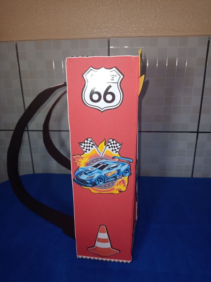 MOCHILA MALUCA CARROS "HOT WHEELS" - Foto 4